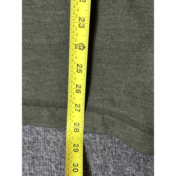 Lucky Brand Sweater Mens XL Green 1/4 Button Collar Long Sleeve Pockets 7M61122 - Picture 9 of 10